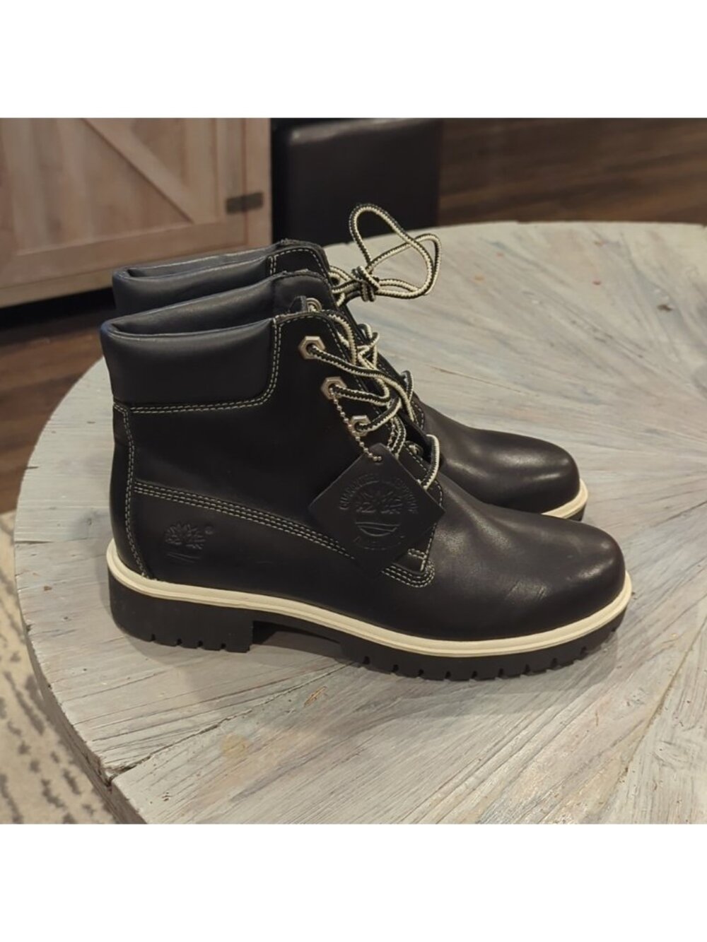 Timberland Black Leather Boots